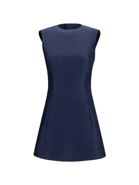 Balenciaga vestido corto acampanado sin mangas