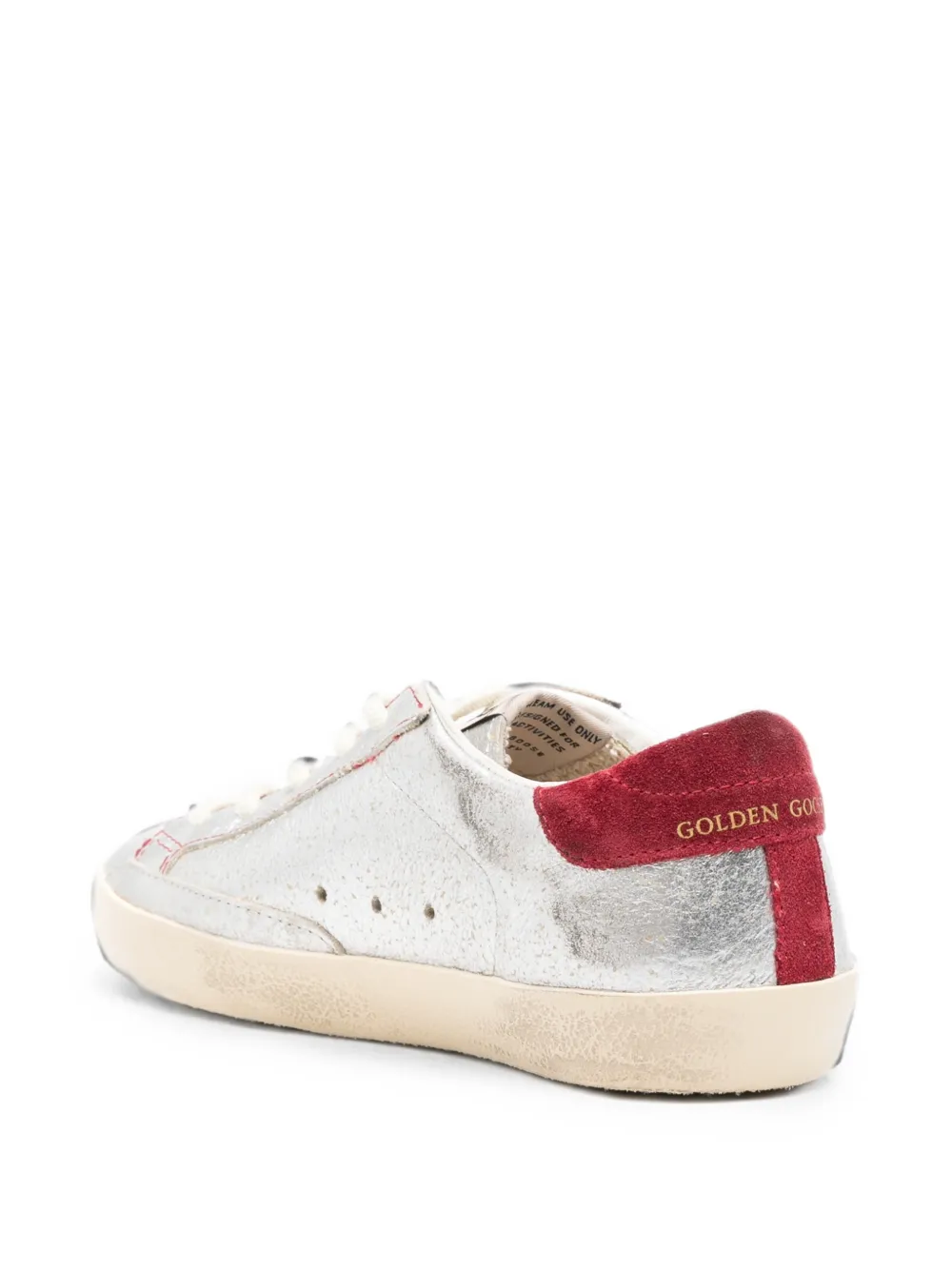 Golden Goose Kids Super-Star-patch sneakers Grijs