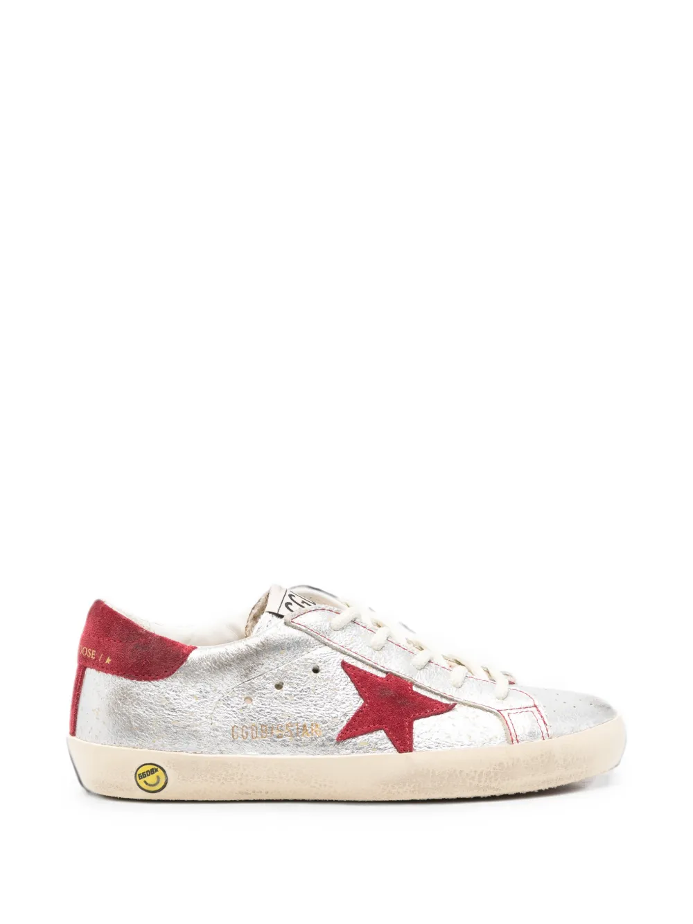 Golden Goose Kids Super-Star-patch sneakers Grijs