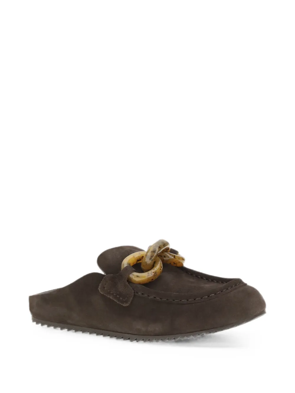 Pedro Garcia Bilma chain-link mules Bruin