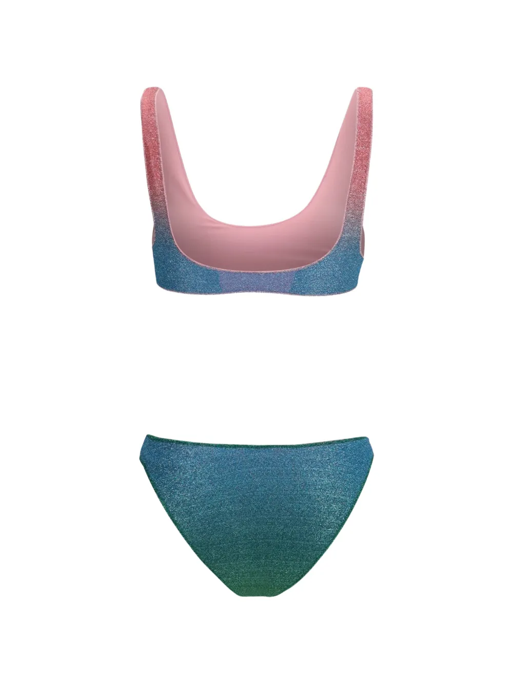 Oséree Lumière bikini met ombré-effect Blauw