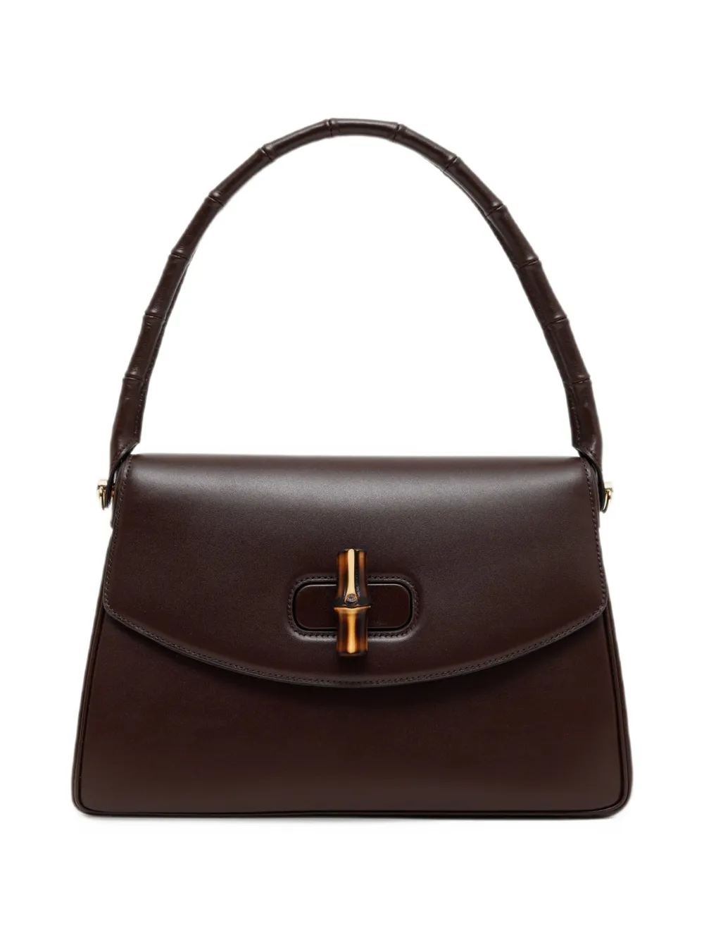 Gucci Bamboo Vendetta medium top-handle bag Bruin