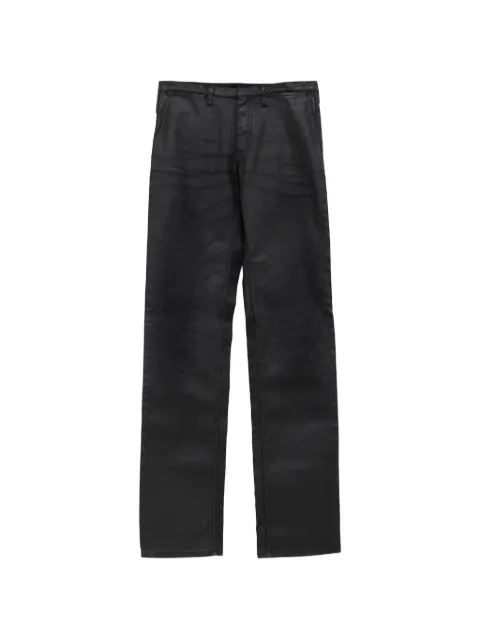 Gucci coated straight-leg jeans
