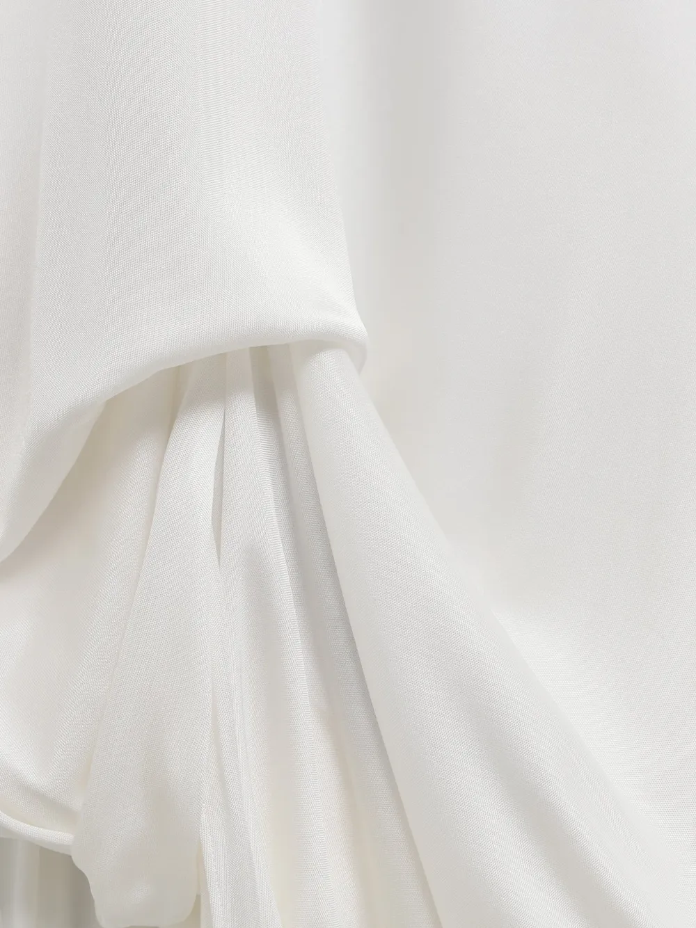 Gucci Mouwloze maxi-jurk met gedrapeerd detail Wit