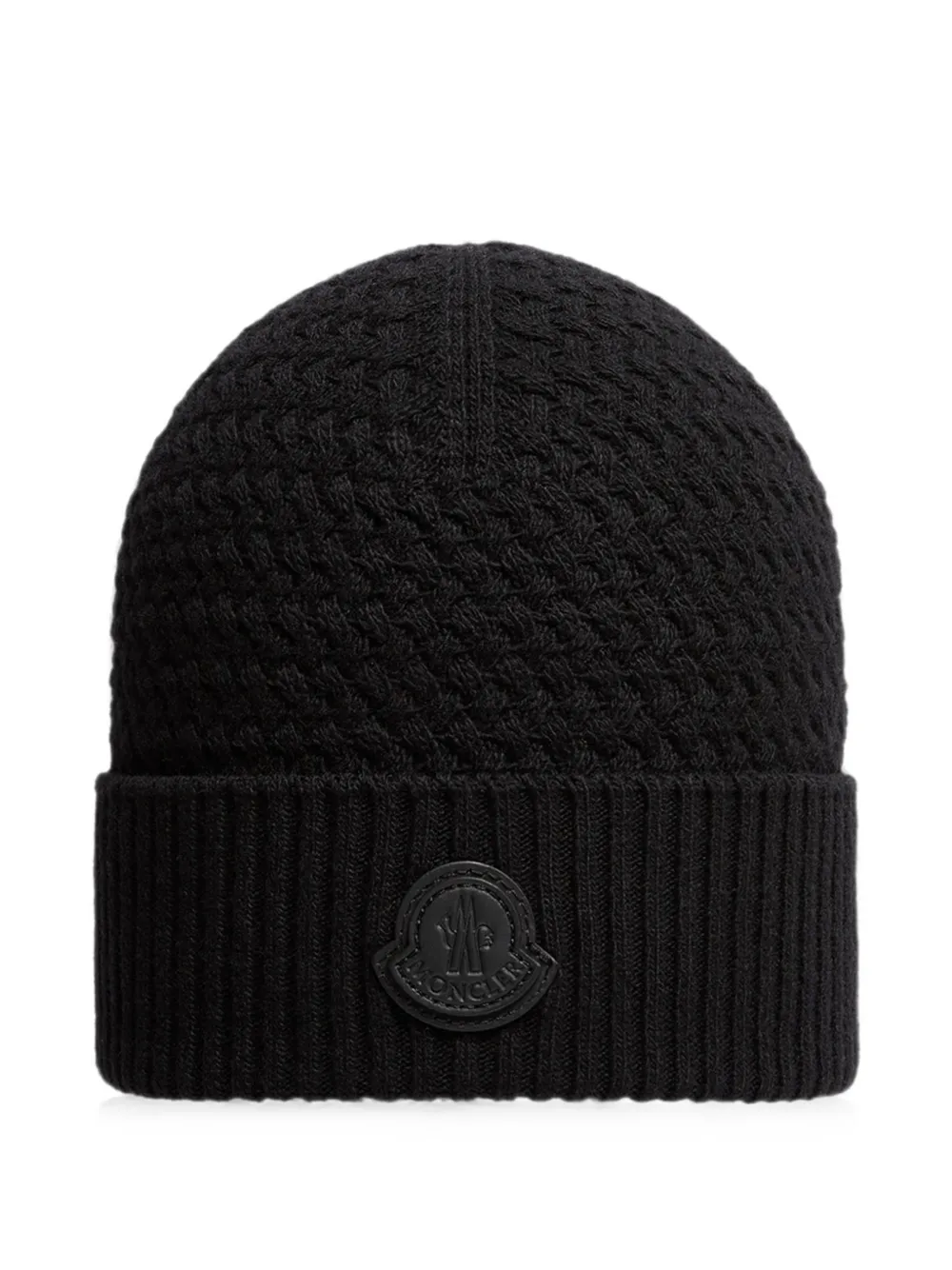 Moncler Muts van kasjmierblend Zwart
