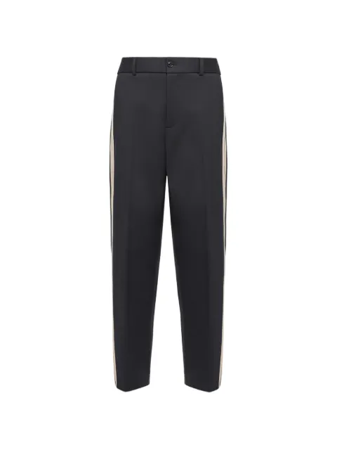 Moncler pantalones a rayas laterales