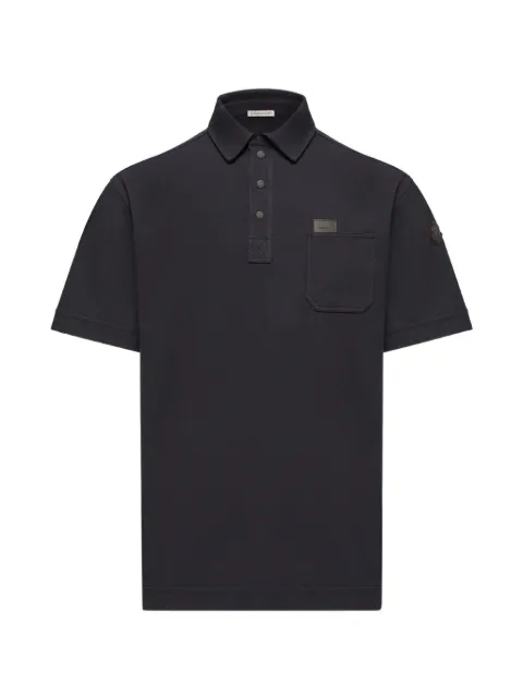 Moncler chest-pocket polo shirt