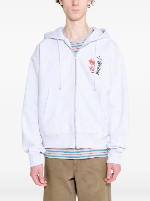 Stüssy Tall Dice full-zip hoodie