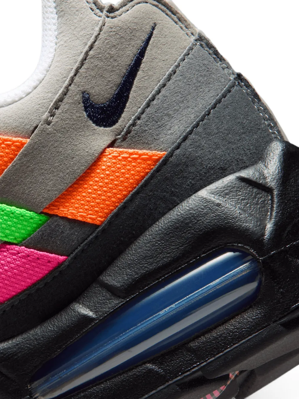 Nike Air Max 95 Big Bubble woven sneakers Grijs