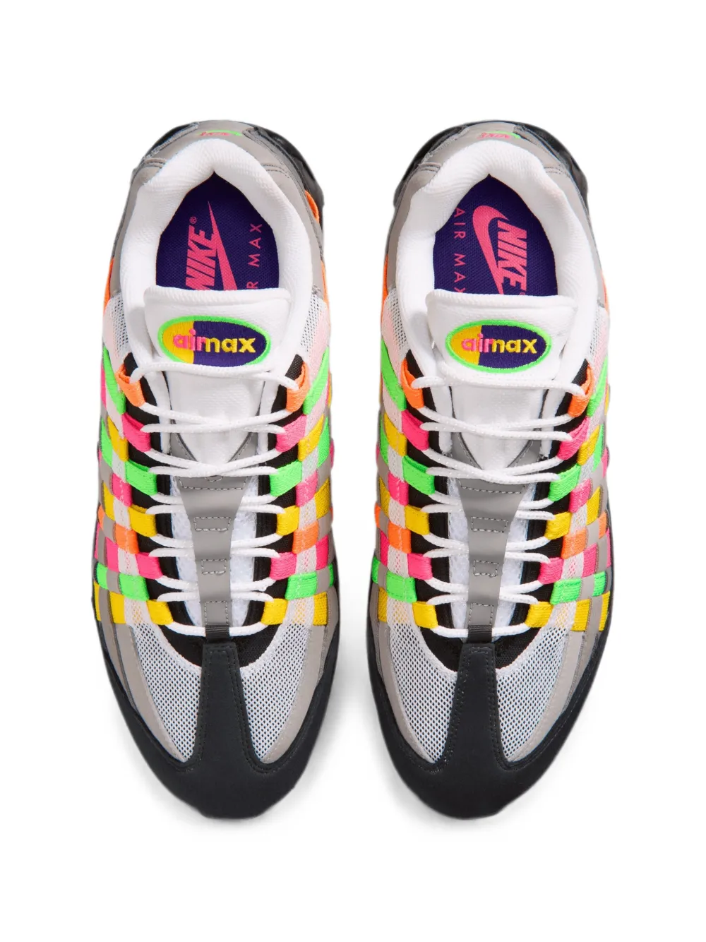 Nike Air Max 95 Big Bubble woven sneakers Grijs