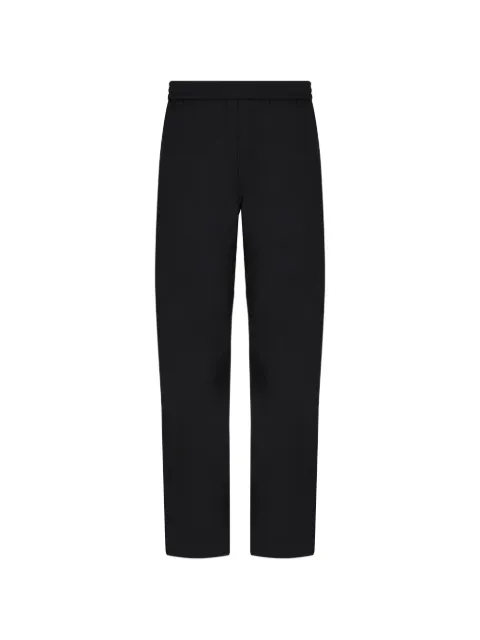 Armani Exchange elasticated-waistband trousers