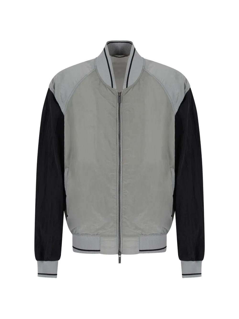 Armani Exchange Bomberjack met rits Grijs