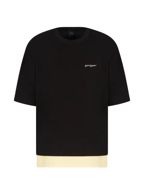 Armani Exchange logo-print T-shirt