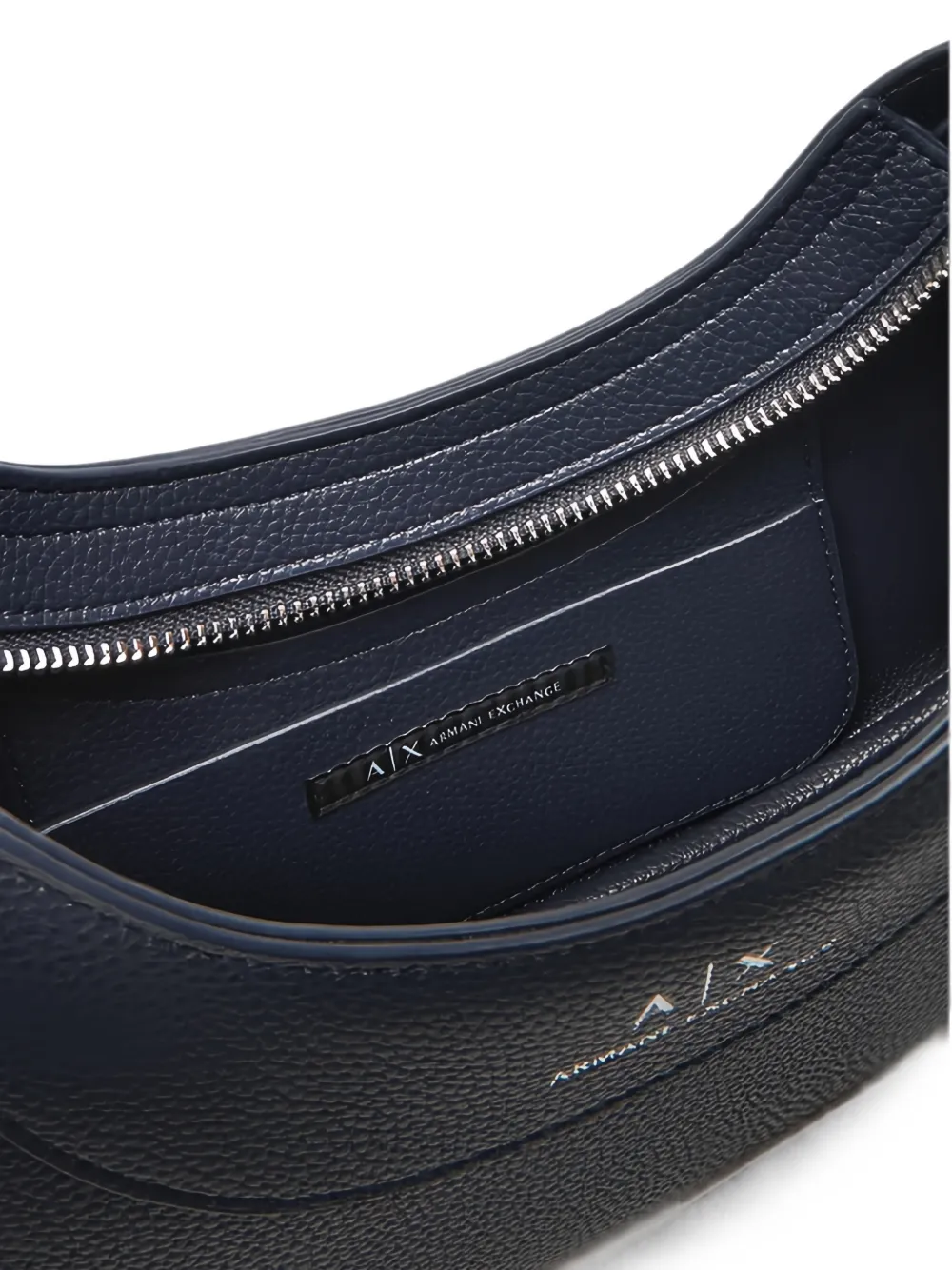 Armani Exchange Schoudertas met logoprint Blauw