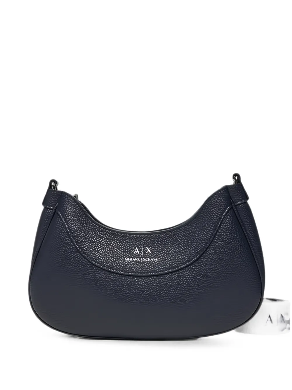 Armani Exchange logo-print shoulder bag - Blu