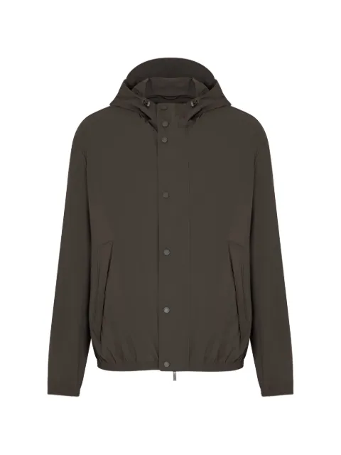 Armani Exchange press-stud jacket