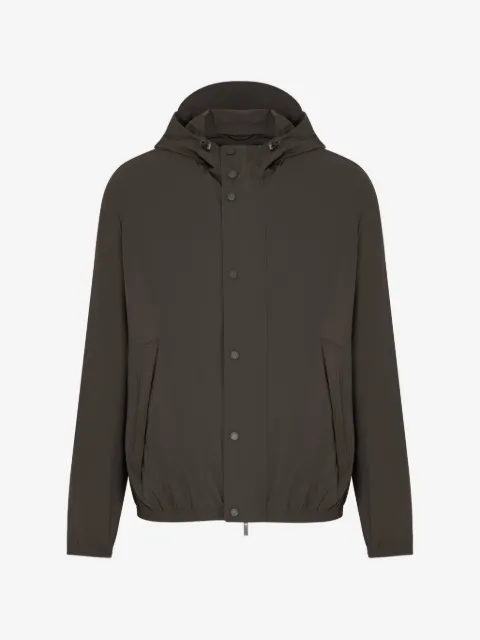 Armani Exchange press-stud jacket
