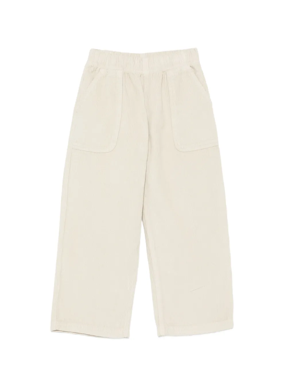 ETRO KIDS corduroy elasticated-waist trousers - Toni neutri