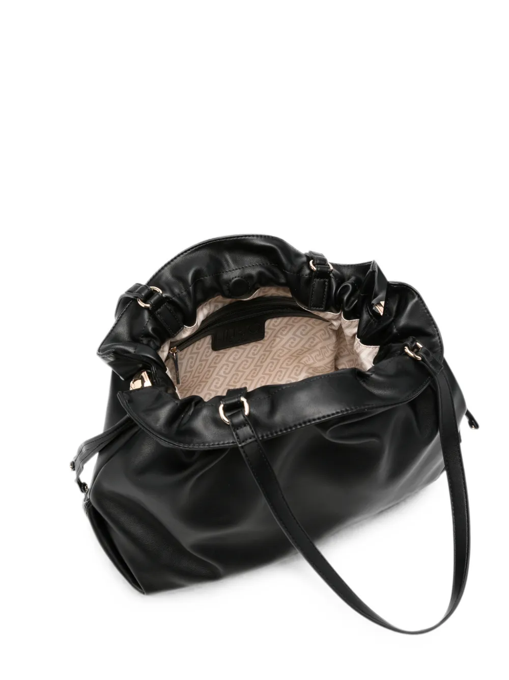 LIU JO Gesmockte shopper Zwart