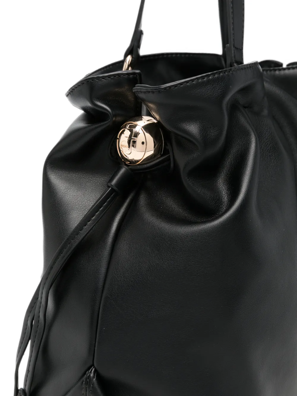 LIU JO Gesmockte shopper Zwart