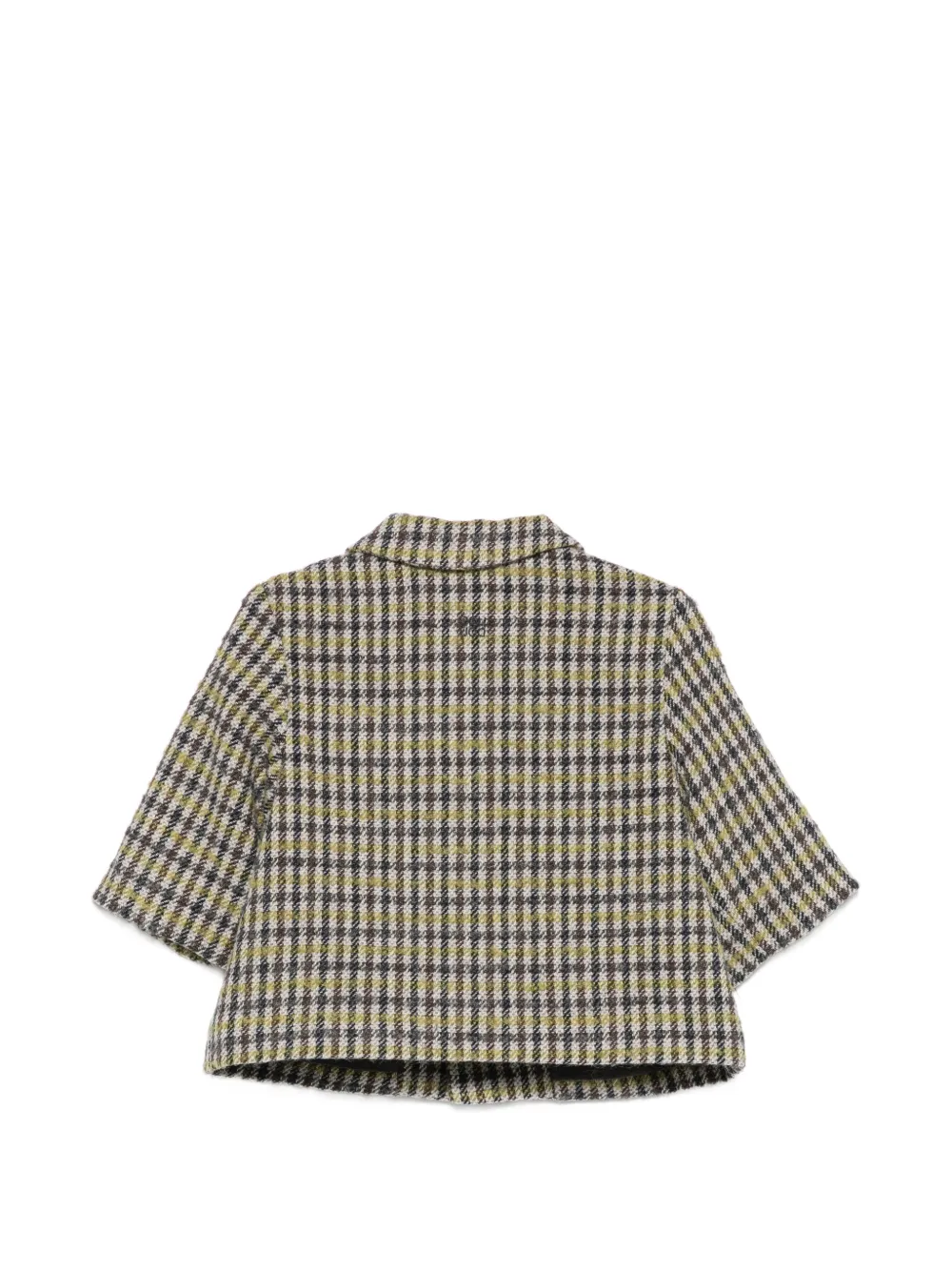 Douuod Kids Geruit jack Beige