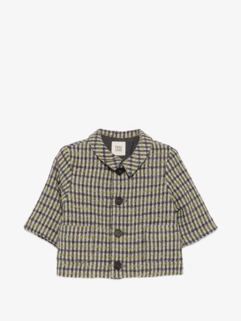 Douuod Kids Giacca-camicia a quadri