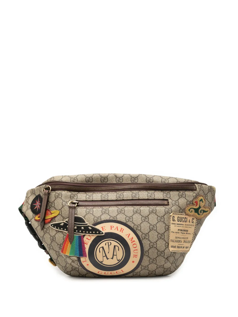 Gucci Pre-Owned 2000-2015 GG Supreme Courrier belt bag - Toni neutri