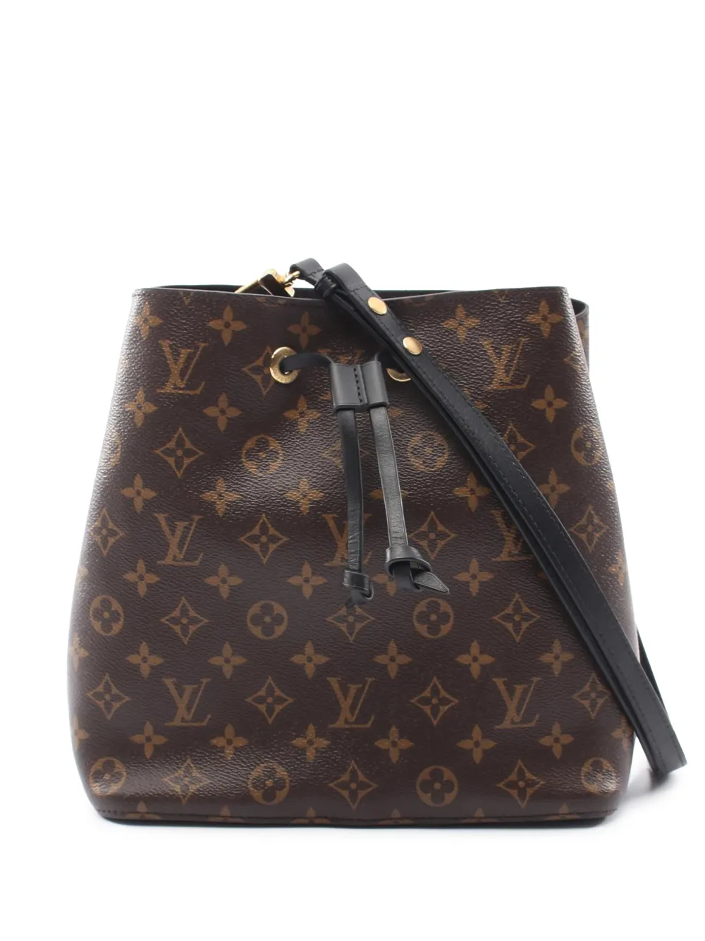 Louis Vuitton Pre-Owned 2000-2026 Monogram Neonoe MM bucket bag - Braun