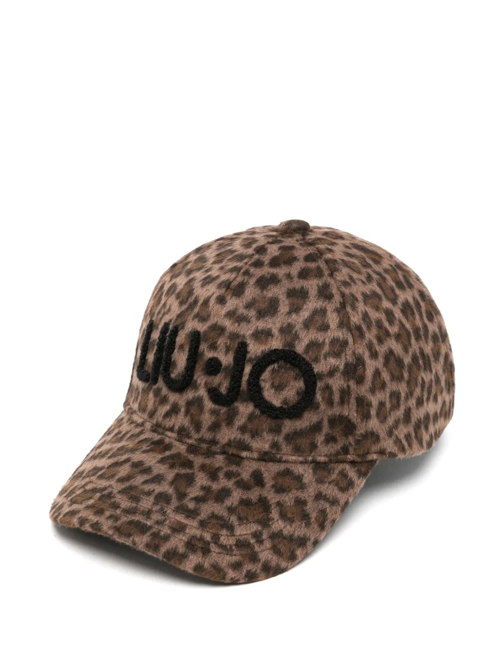 LIU JO leopard-print baseball cap - Marrone