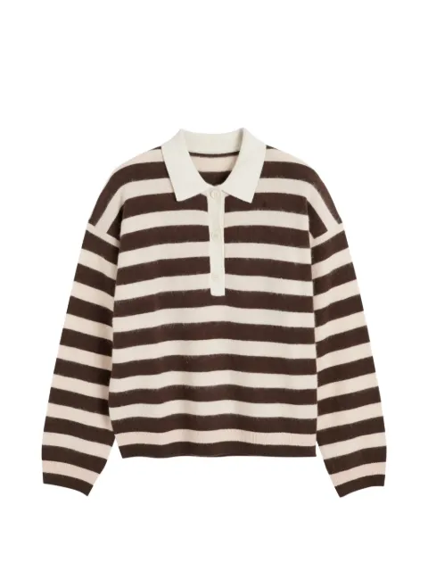 Chinti & Parker stribet sweater i merinould