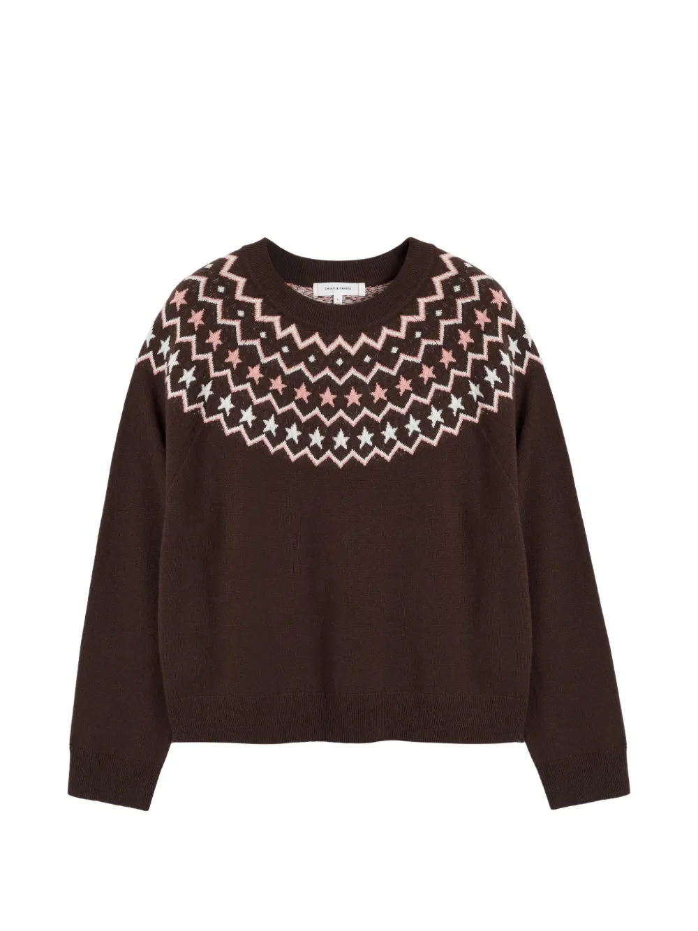 Chinti & Parker Fair Isle star-motif sweater