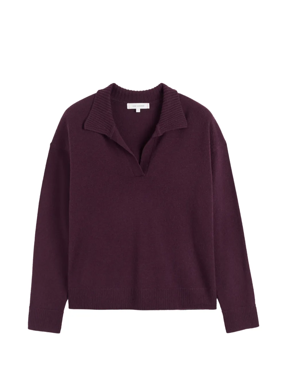 Chinti & Parker collared long-sleeve sweater