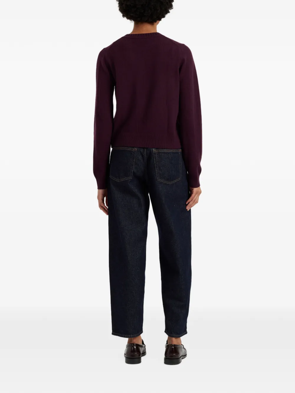 Chinti & Parker Vest met ronde hals Paars