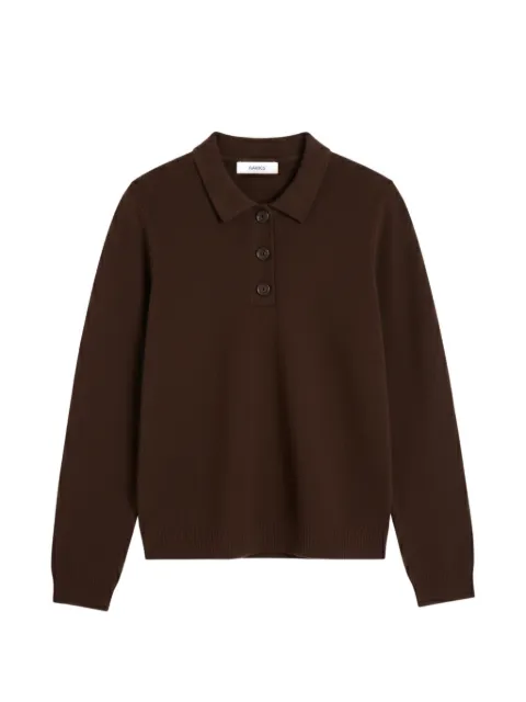 Chinti & Parker polo-collar sweater
