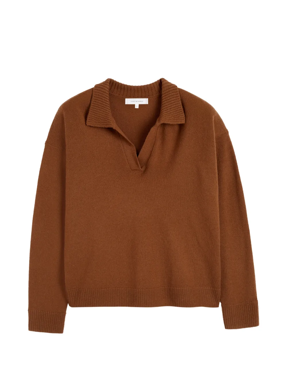 Chinti & Parker collared long-sleeve sweater