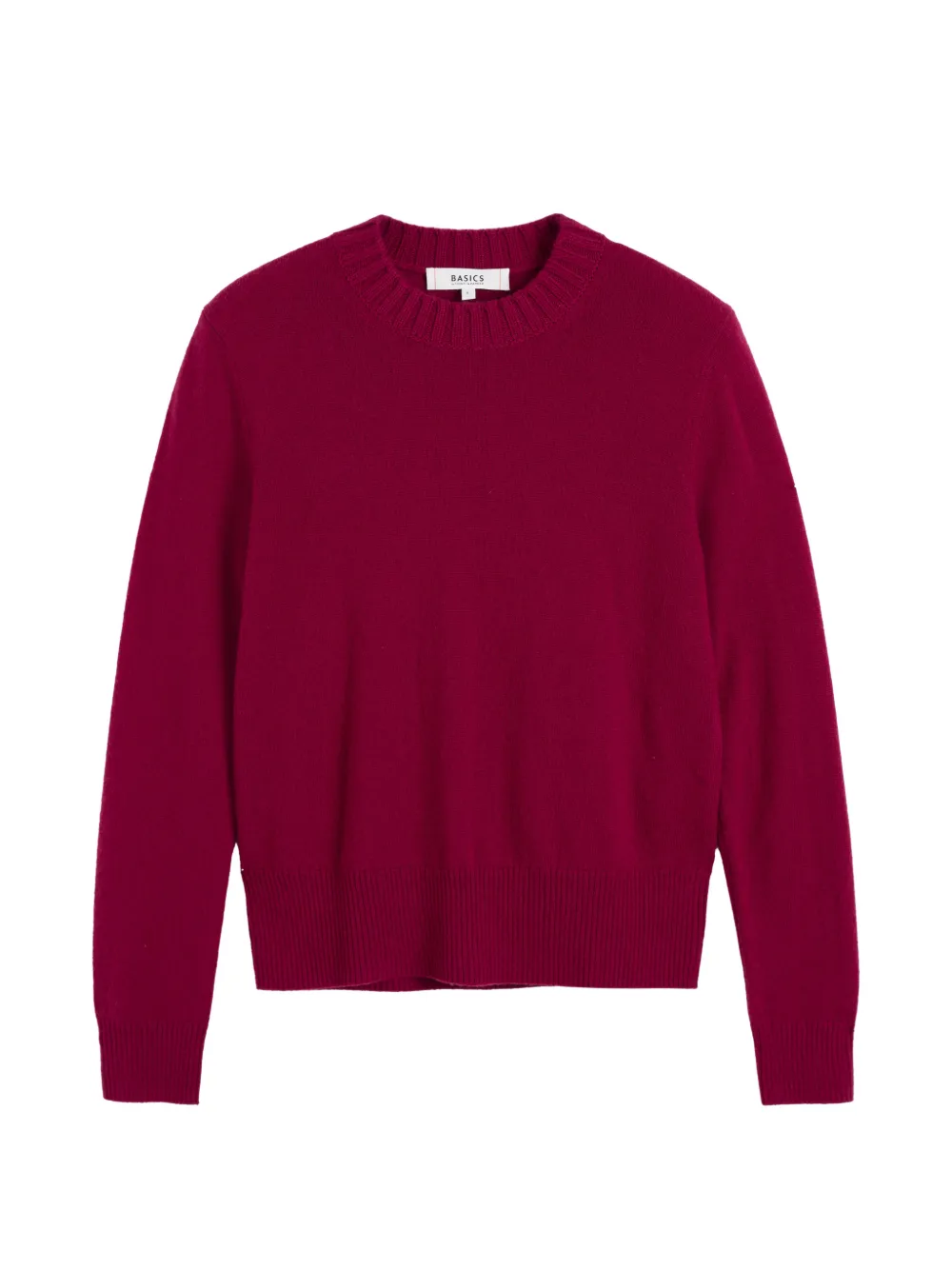 Chinti & Parker cropped ribbed-trim sweater