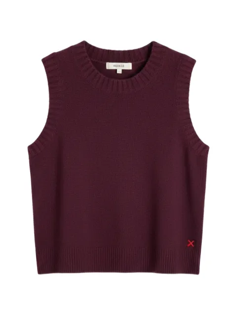 Chinti & Parker Basics ribbed-trim round-neck tank top