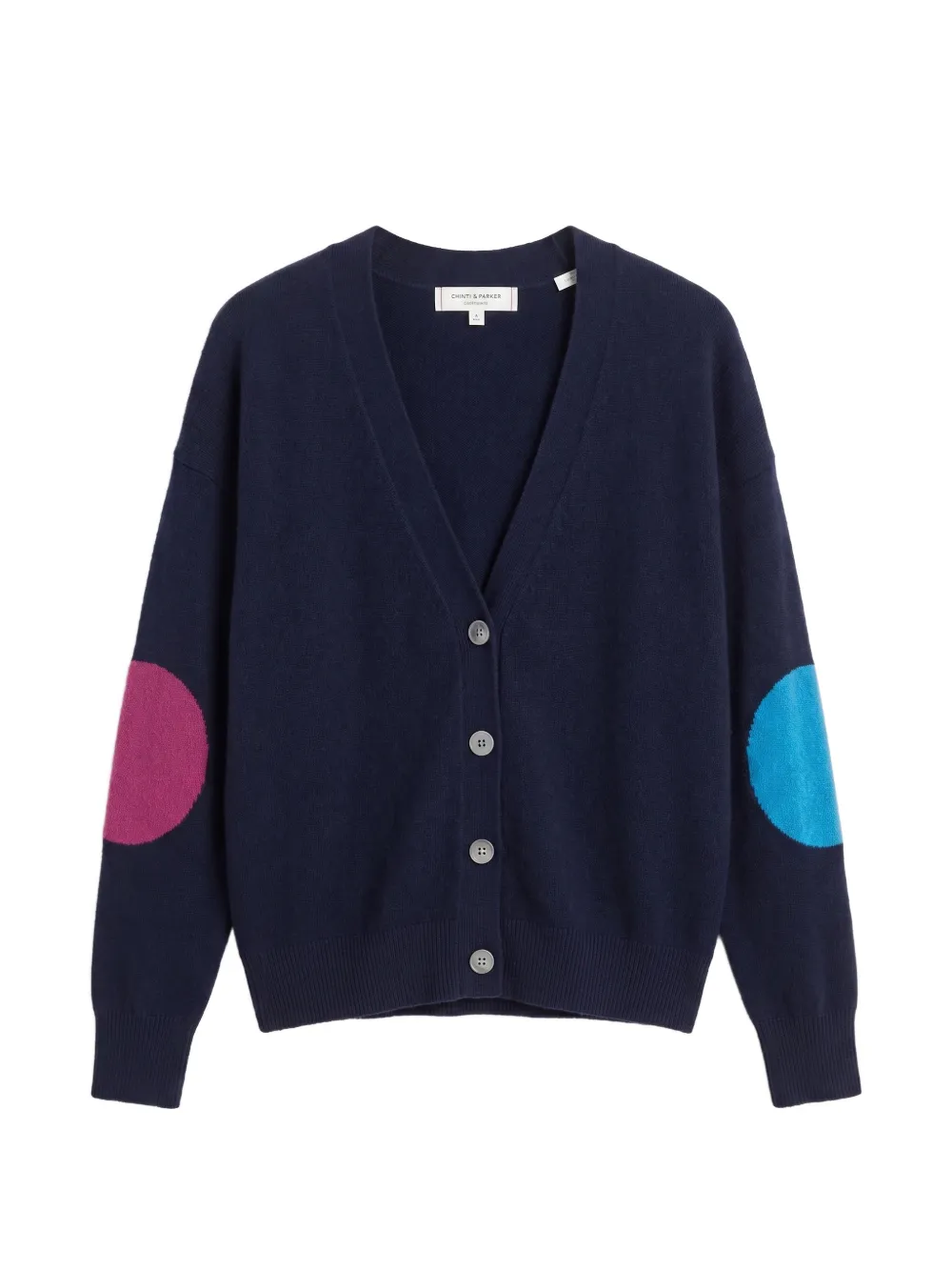 Chinti & Parker elbow-patch cardigan