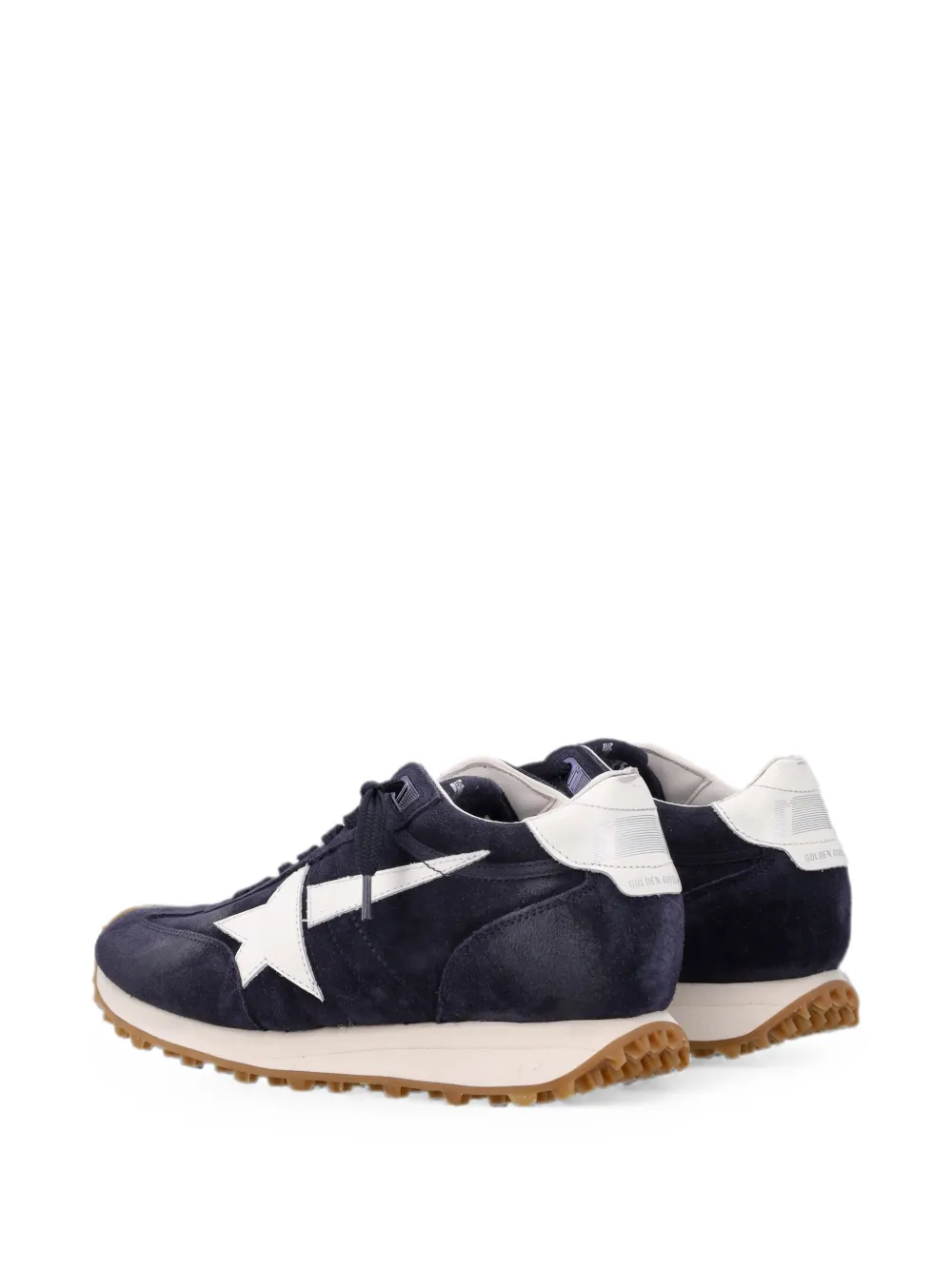 Golden Goose Marathon star-patch sneakers Blauw