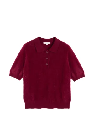 Maje ショートスリーブ ポロシャツ | パープル | FARFETCH JP
