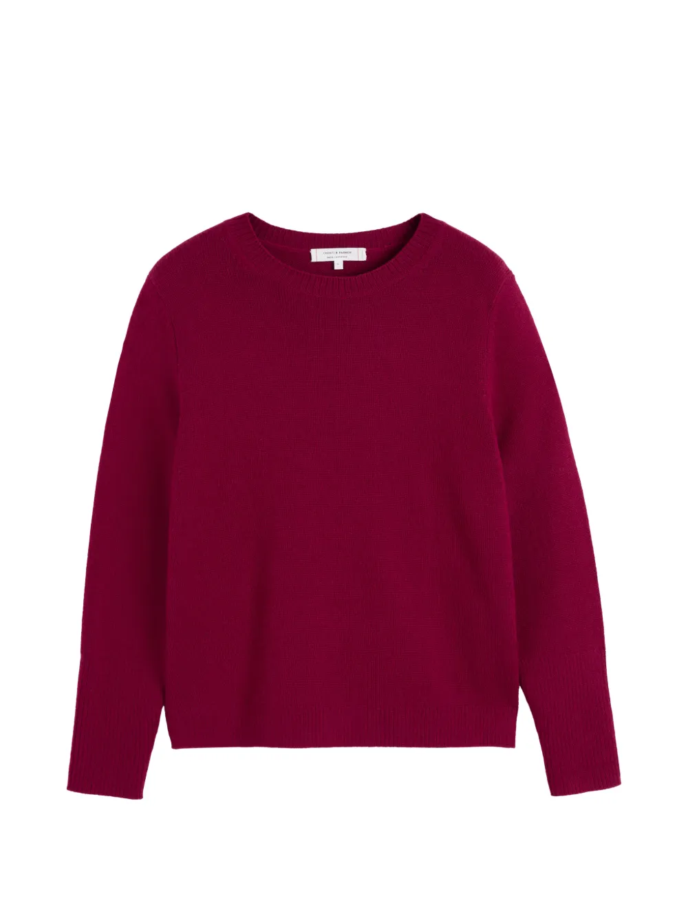 Chinti & Parker Boxy Cashmere Sweater In Red