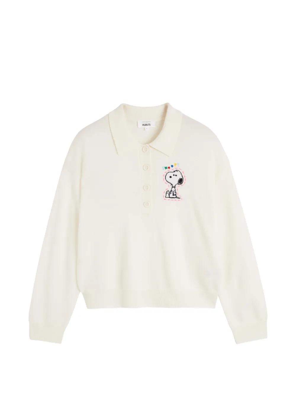 Chinti & Parker Snoopy polo top