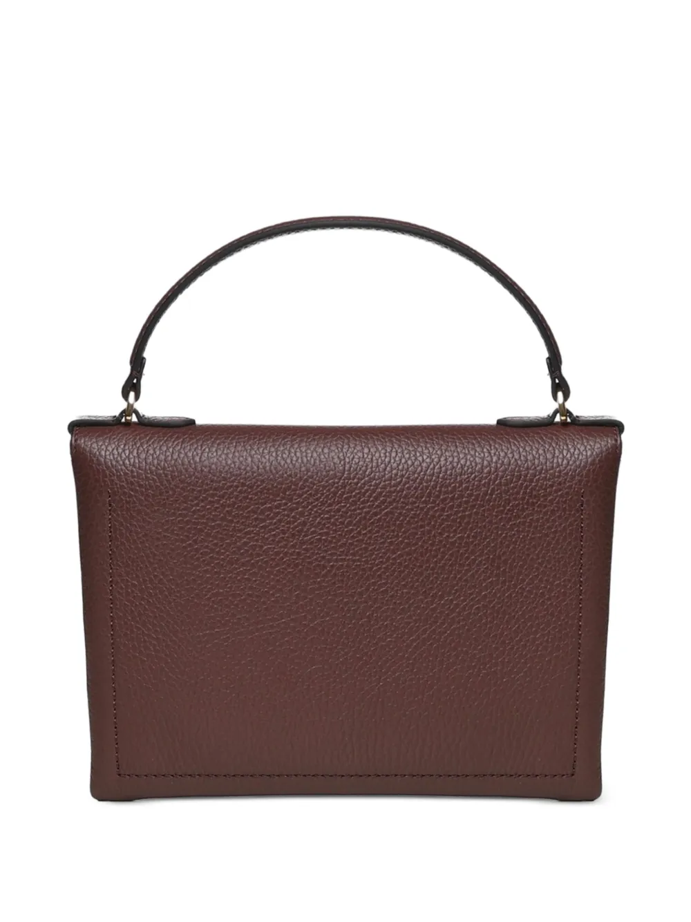 Coccinelle Arlettis Mini handtas van leer met textuur Rood