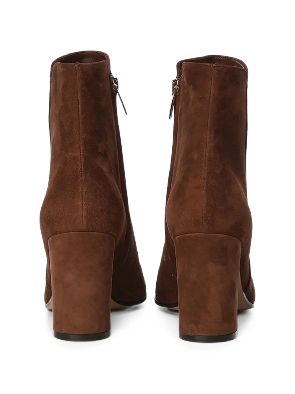 Gianvito Rossi Lisa suede ankle boots Bruin