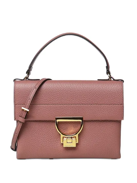 Coccinelle mini grainy leather tote bag