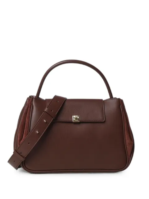 Coccinelle Tote Bag mit Wildledereinsätzen