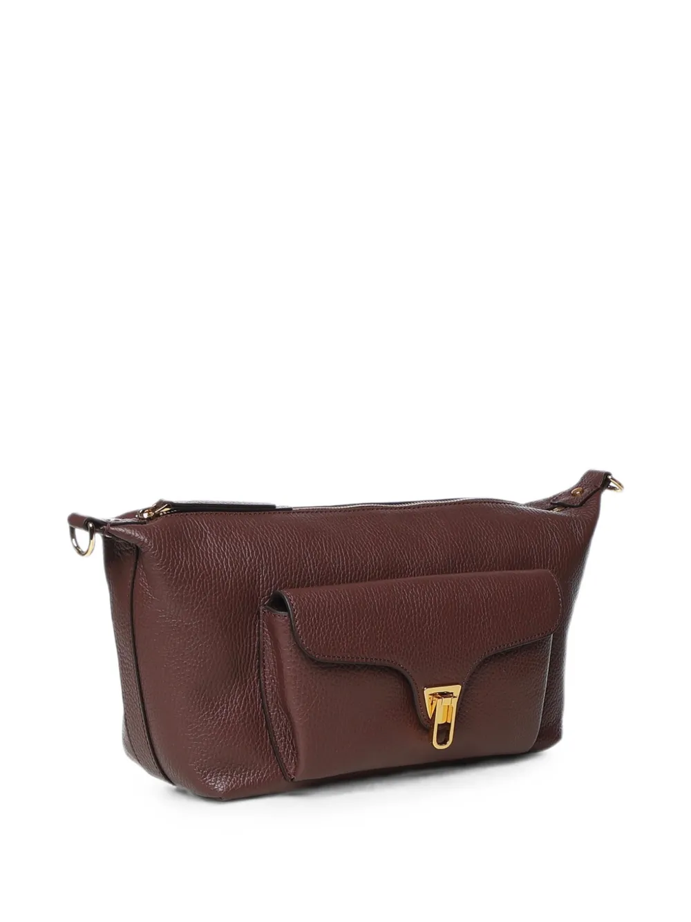 Coccinelle medium Beat Generation grainy leather shoulder bag Rood