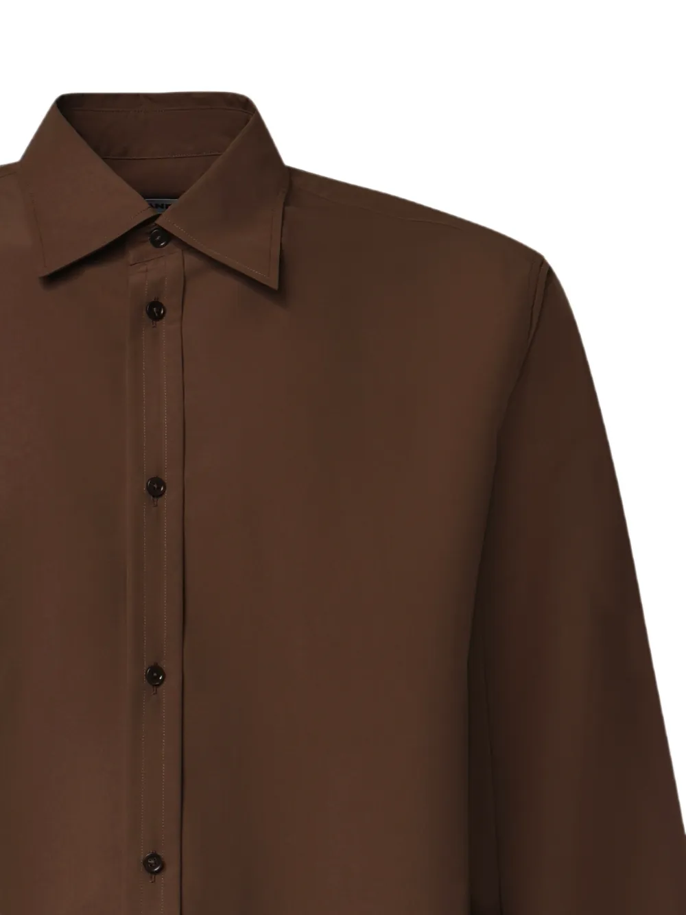 Jil Sander Button-up overhemd Bruin