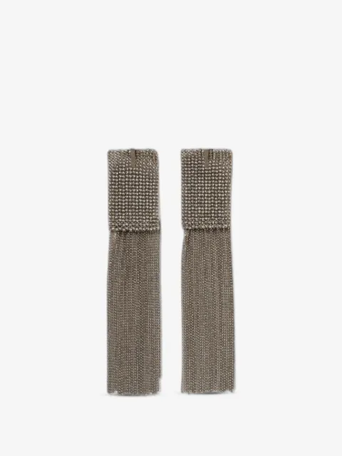 Brunello Cucinelli aretes Monili con flecos