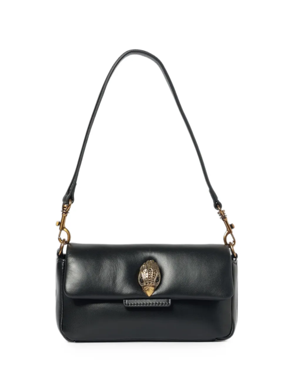 Kurt Geiger London Mini Oxford leather shoulder bag - Schwarz